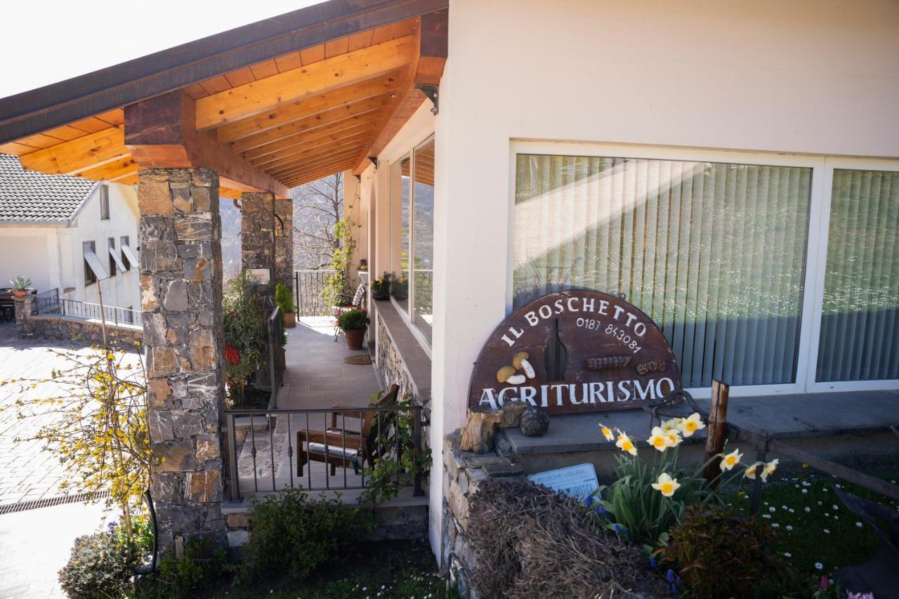 028 - Agriturismo "Il Boschetto" Con Piscina, Pace E Natura - Camera Familiare Cavizzano Kültér fotó